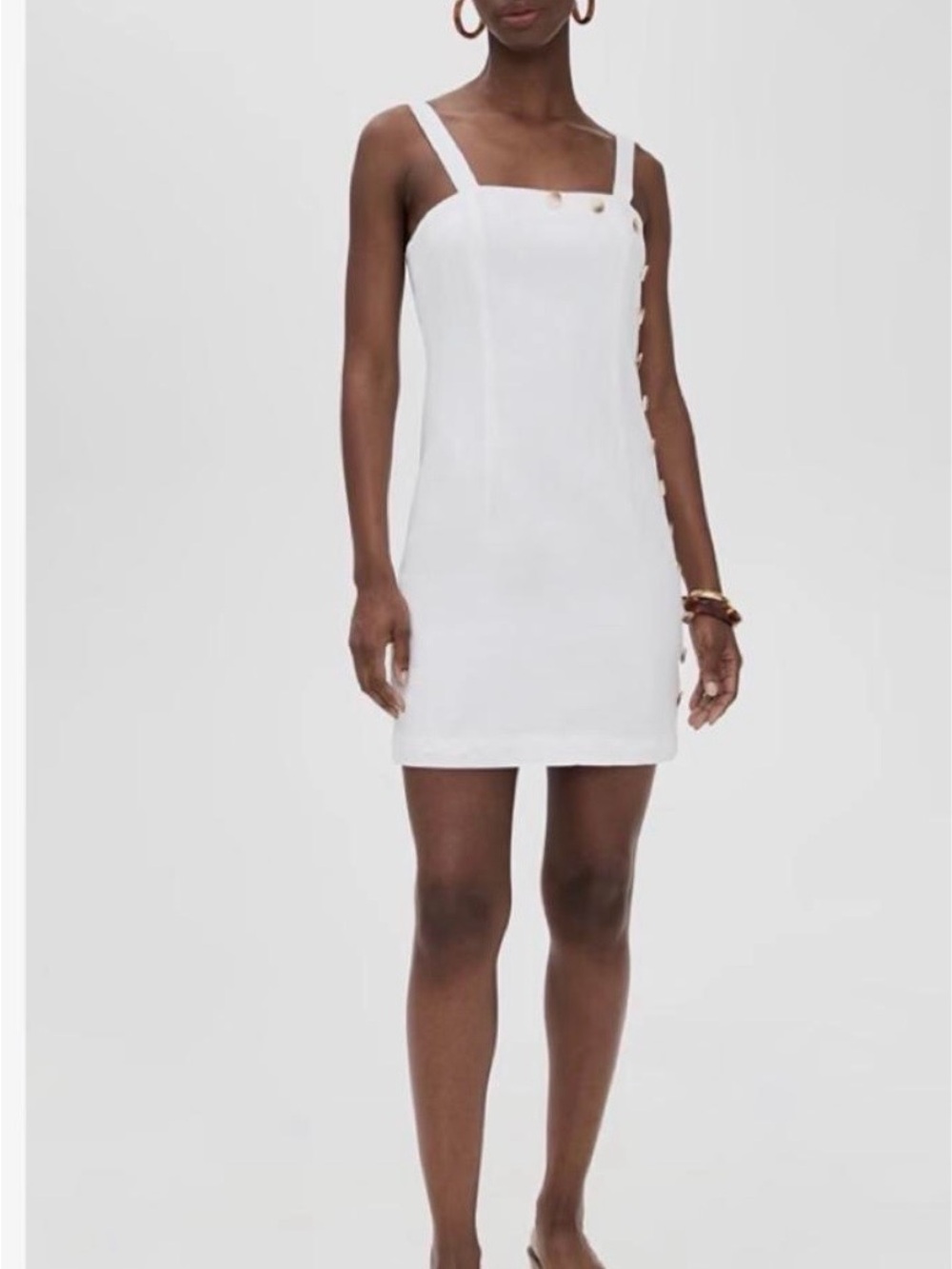 Le Bop White Sylvie Mini Dress